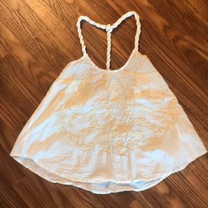 Chelsea & Violet Rope Strap Tank: Size M